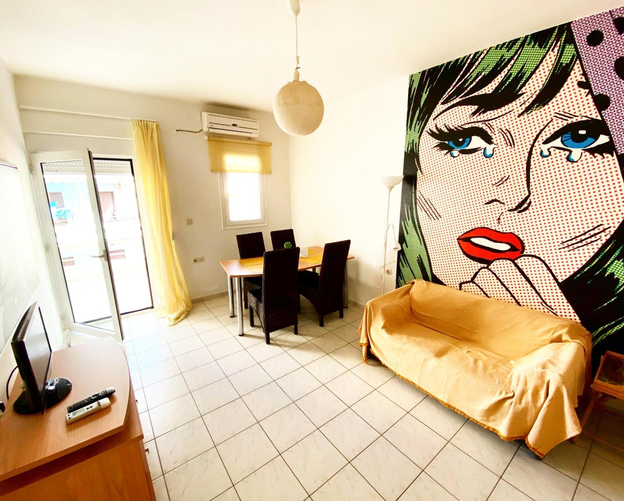 Korona Beach Apartments I Rethymno  ภายนอก รูปภาพ